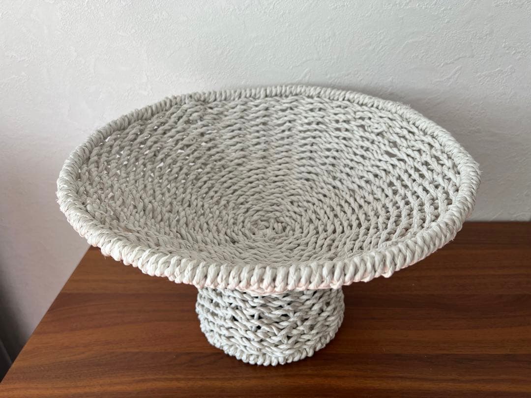 バスケット☆ホワイト☆ラタン