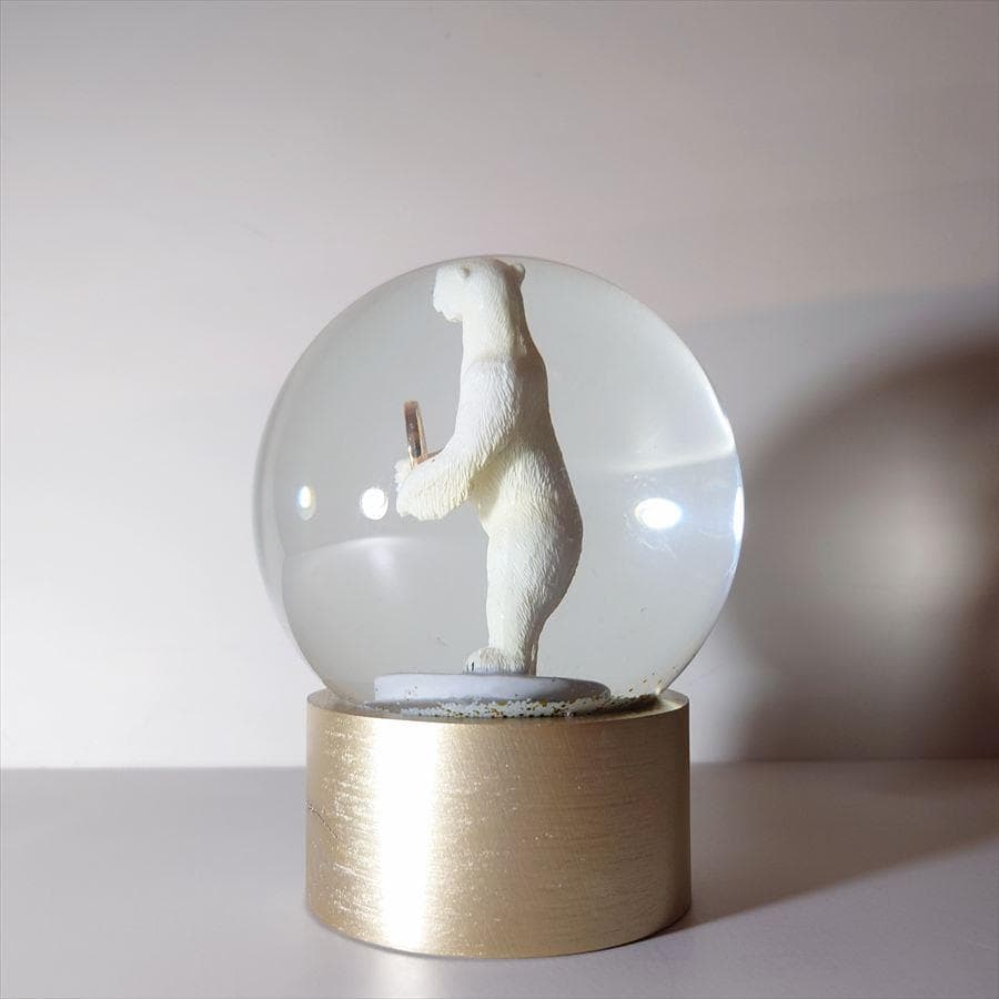 アルマーニ / カーザ【ARMANI /CASA】ベア スノードーム ケース付