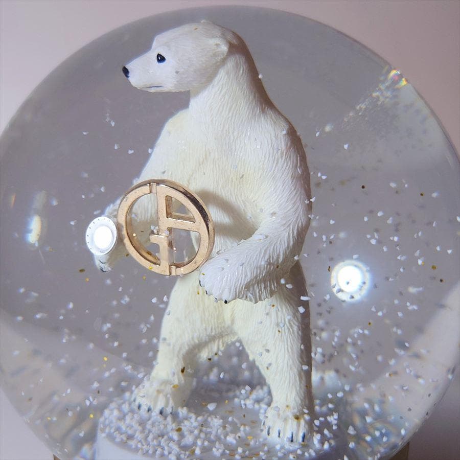 アルマーニ / カーザ【ARMANI /CASA】ベア スノードーム ケース付