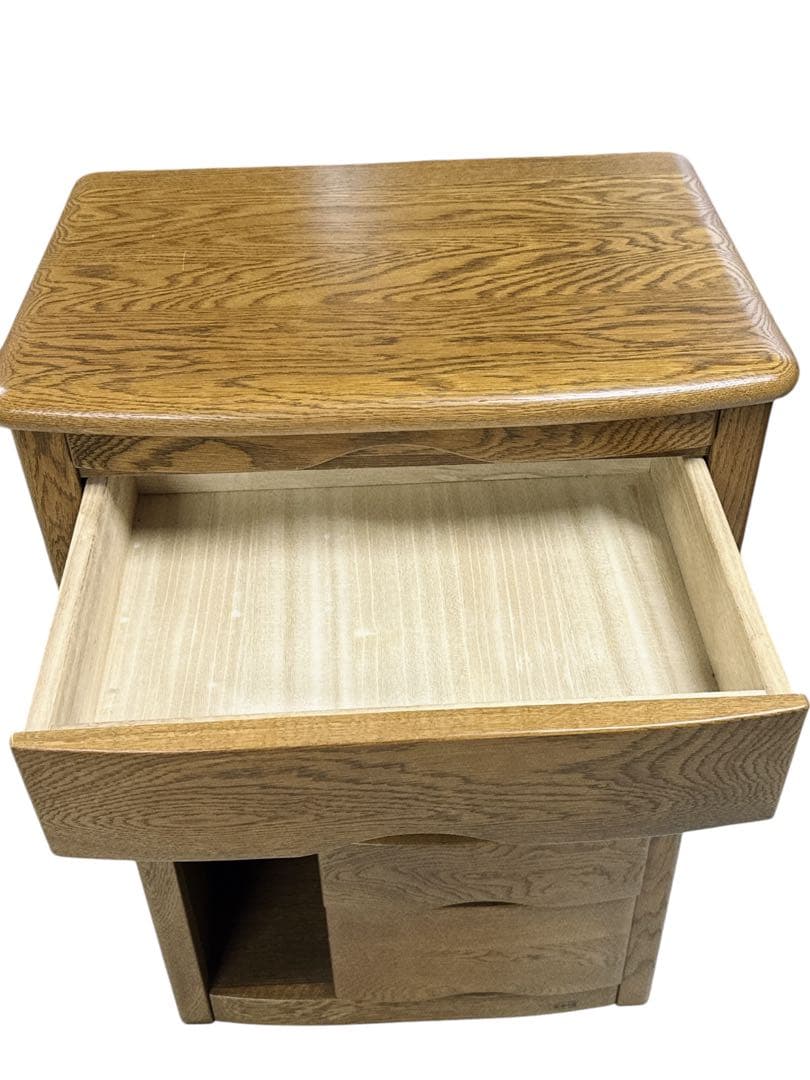 浜本工芸 楢無垢材FAX台 　電話台/リビングボード/サイドボード