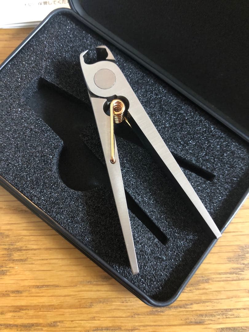 美品】SUWADA 諏訪田製作所 ステンレス製 爪切り プチ ピンクゴールド