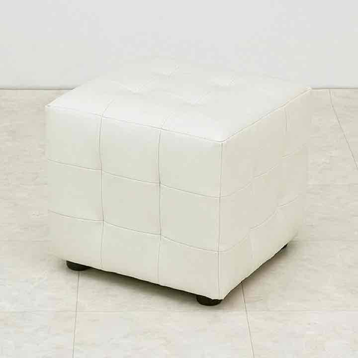 ☆定価15984円☆キューブスツール　BK/チェッカー/WH