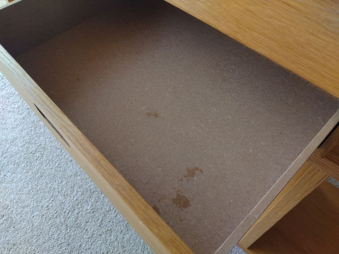 【美品】MUJI無印良品 スタッキングシェルフオーク材3段/チェストハーフ×2