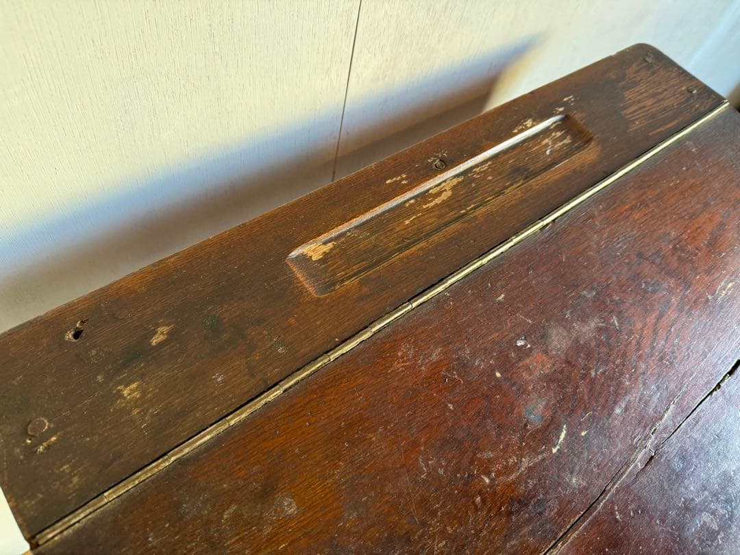 チェア 一体型 スクールデスクチェア アイアンフレーム 学習机 勉強机 学校