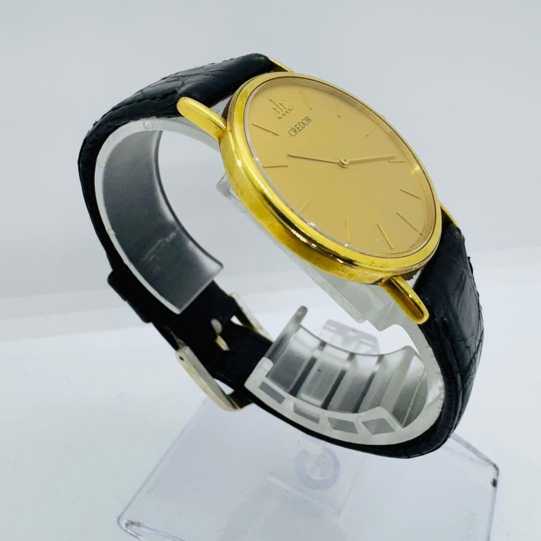 ✨SEIKO✨セイコー✨K18✨クォーツ✨5A74-0030✨ゴールド✨腕時計✨