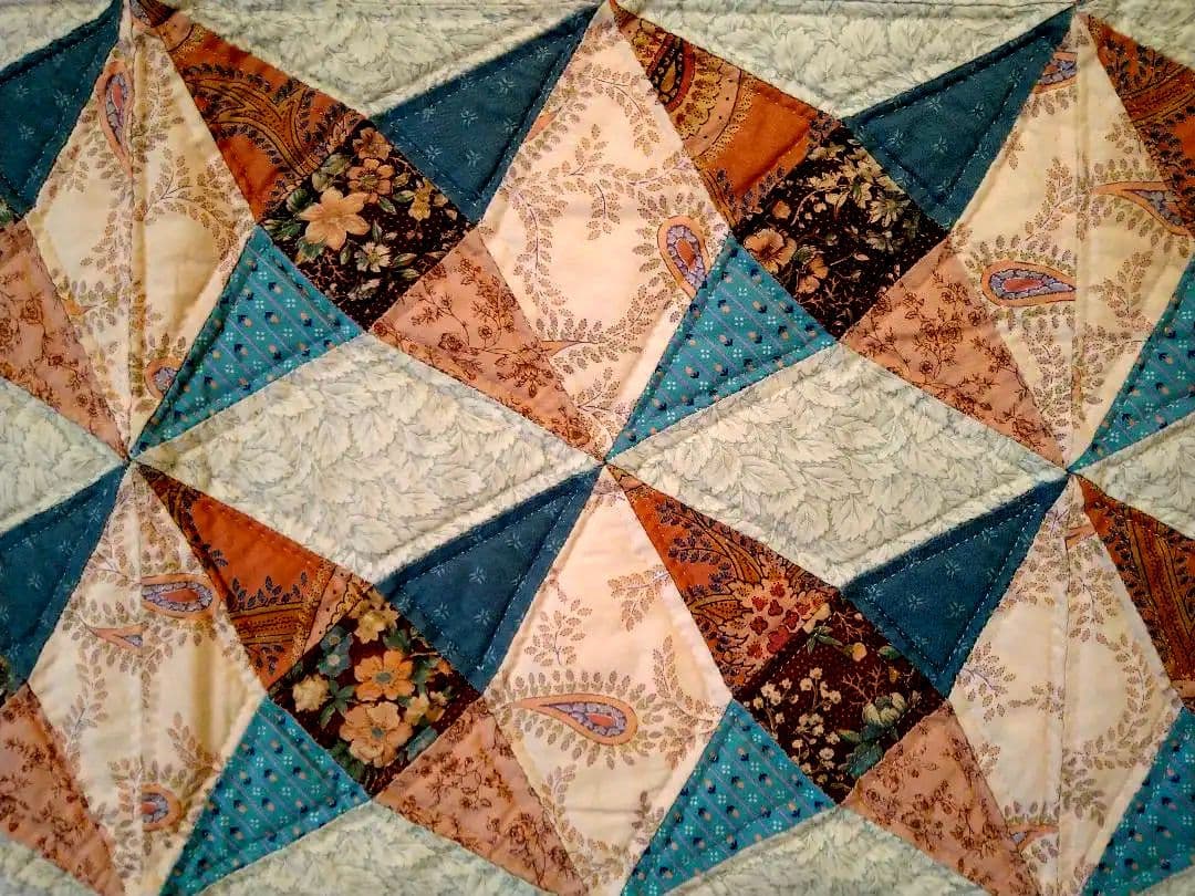 12/12限定※ヴィンテージキルト タペストリー【Kaleidoscope】