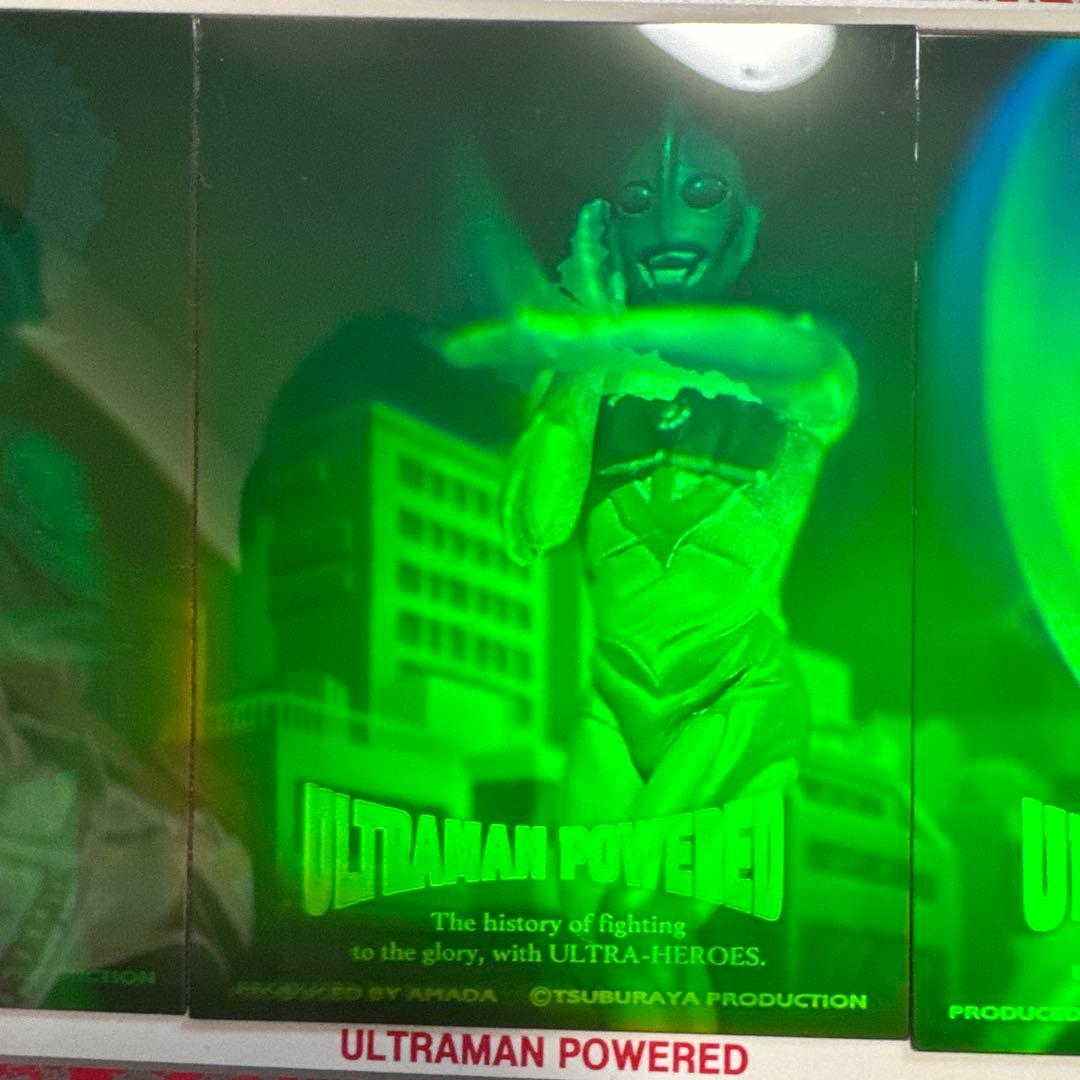 ウルトラヒーロー 3Dホログラムカードセット