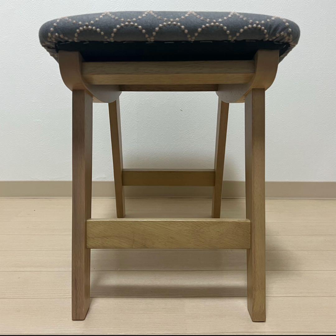 ミナペルホネン スツール タンバリン L４ 【グレー/ブルー】 椅子 オットマン