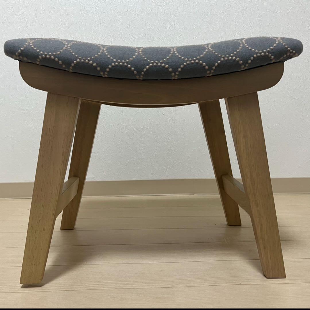 ミナペルホネン スツール タンバリン L４ 【グレー/ブルー】 椅子 オットマン