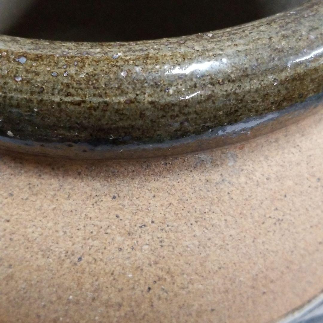 信楽焼 傘立て 鉄絵 高さ42cm