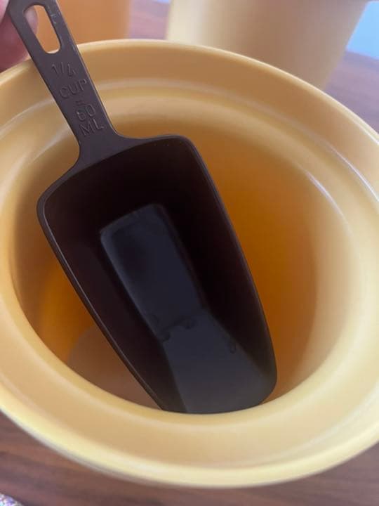 アメリカ ヴィンテージ Rubbermaid ラバーメイド きのこ　キャニスター