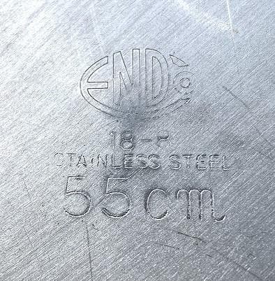 遠藤商事 業務用 18-8ステンレス ボール φ60・55・50・45cm ５個