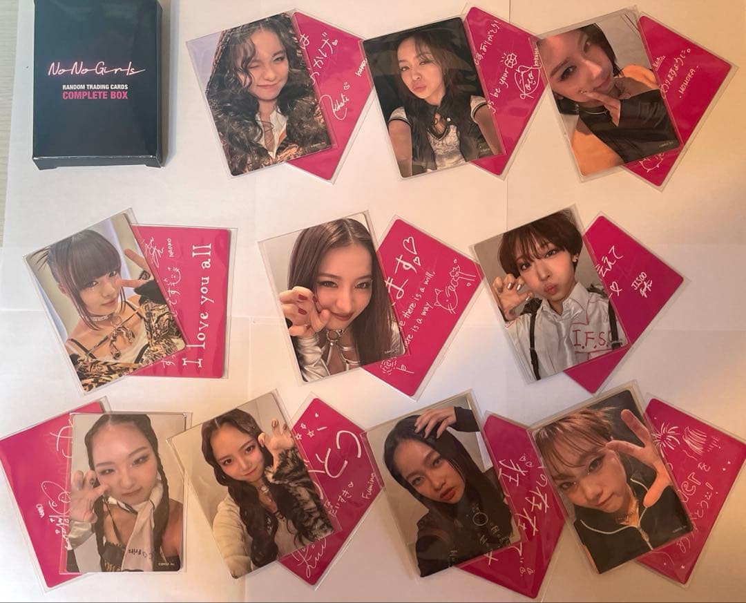 No No Girls トレーディングカード コンプリートセット ノノガ トレカ