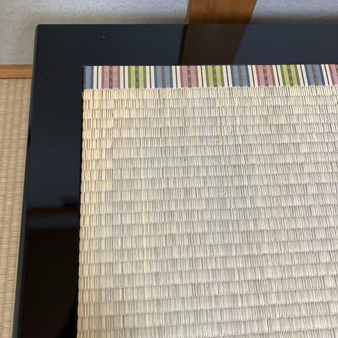 平飾り台　五月人形　畳台座　木製黒塗台　端午の節句　子供の日　鎧兜