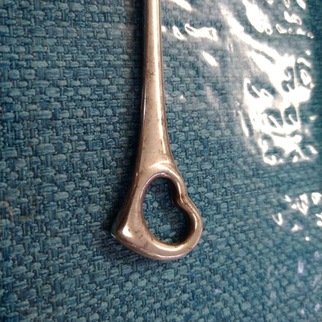 スプーン　tiffany ティファニー　ハート 銀　シルバー