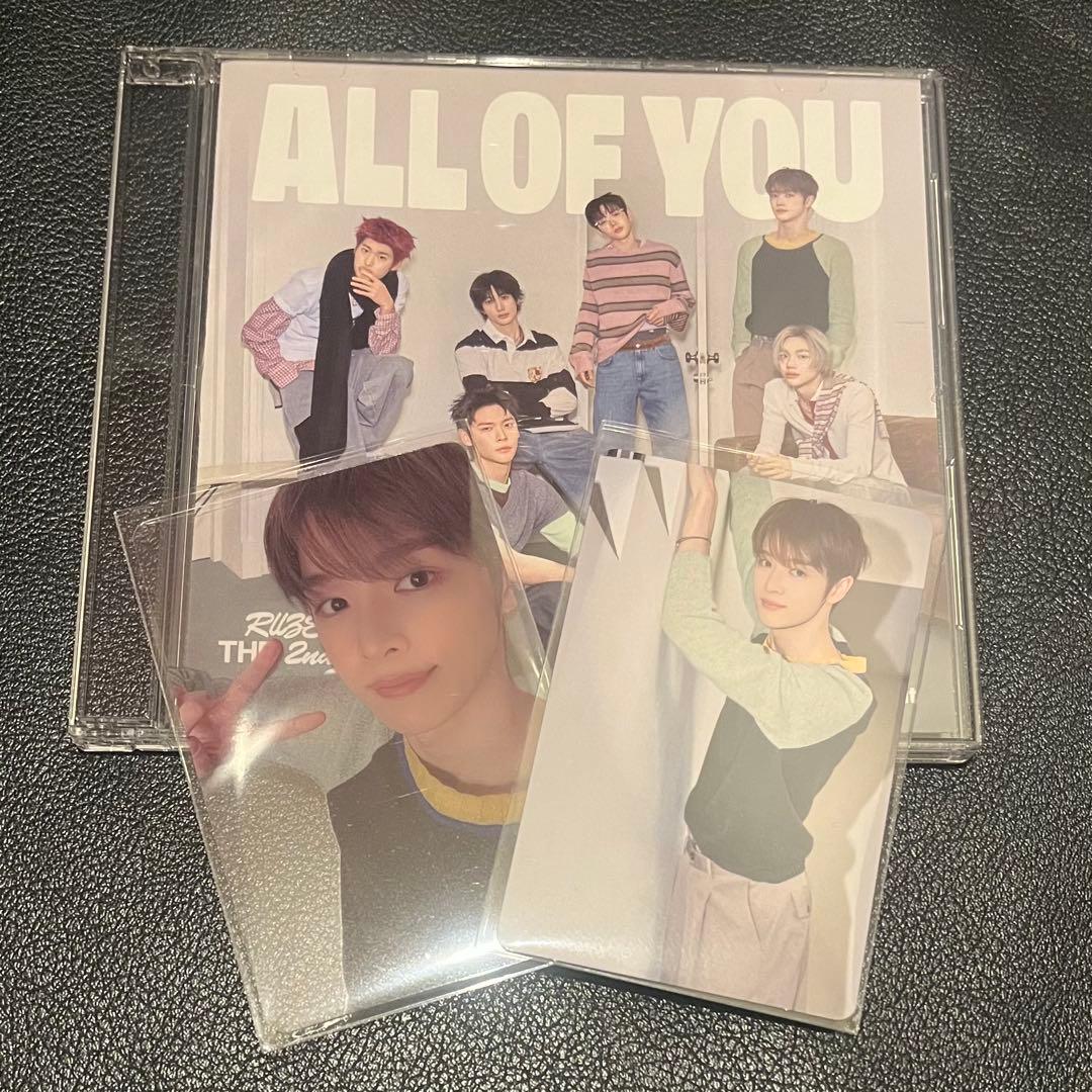 RIIZE all of you 東京ドーム記念盤 ソンチャン トレカ2枚 - メルカリ