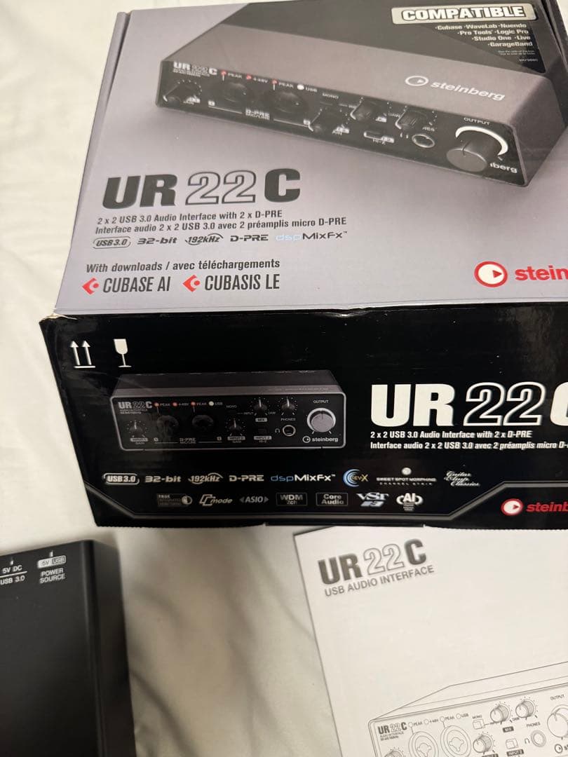 steinberg UR22C USBオーディオインターフェイス