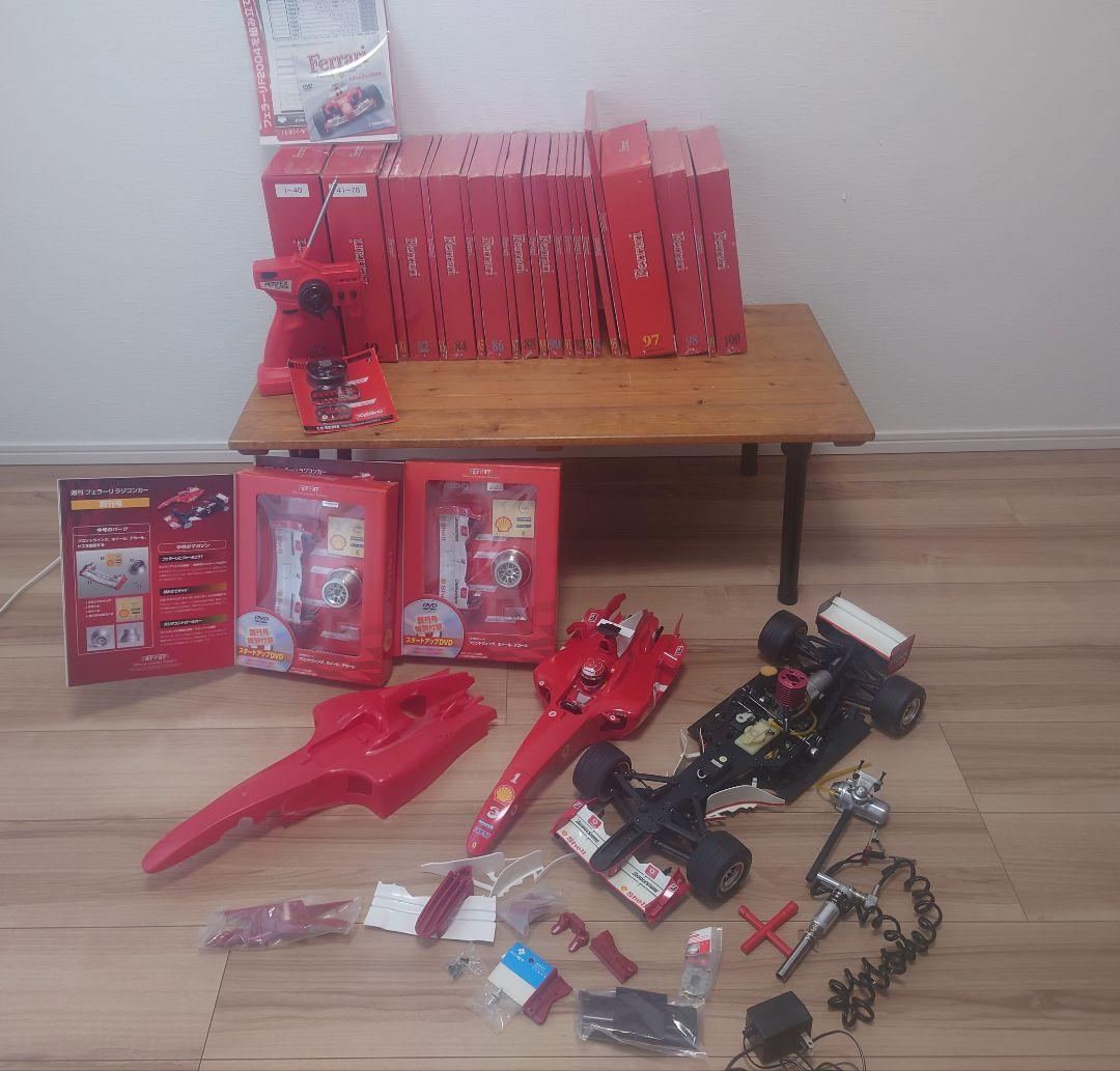 ディアゴスティーニ フェラーリF1 エンジンラジコン - メルカリ