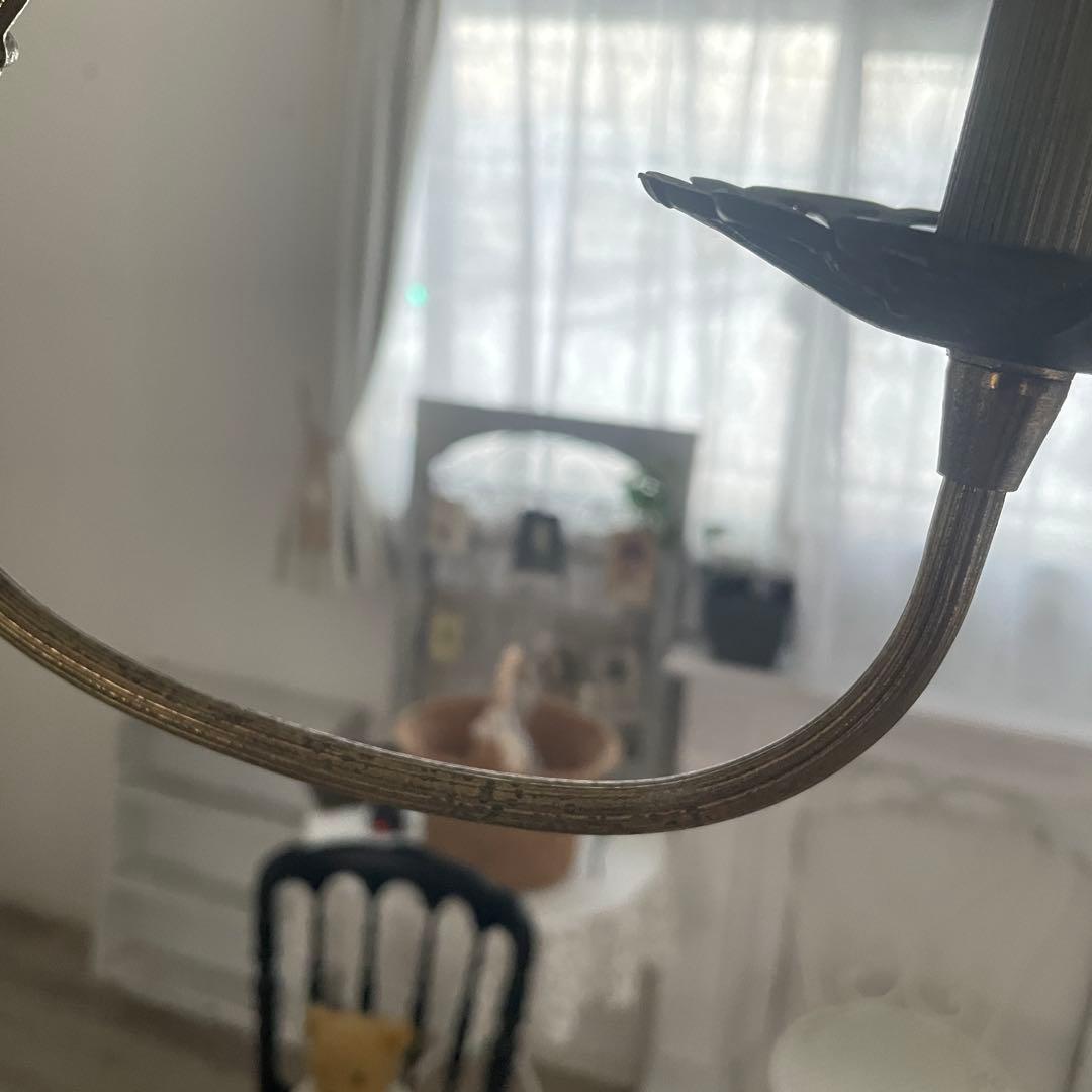 フランスアンティーク　3灯　シャンデリア