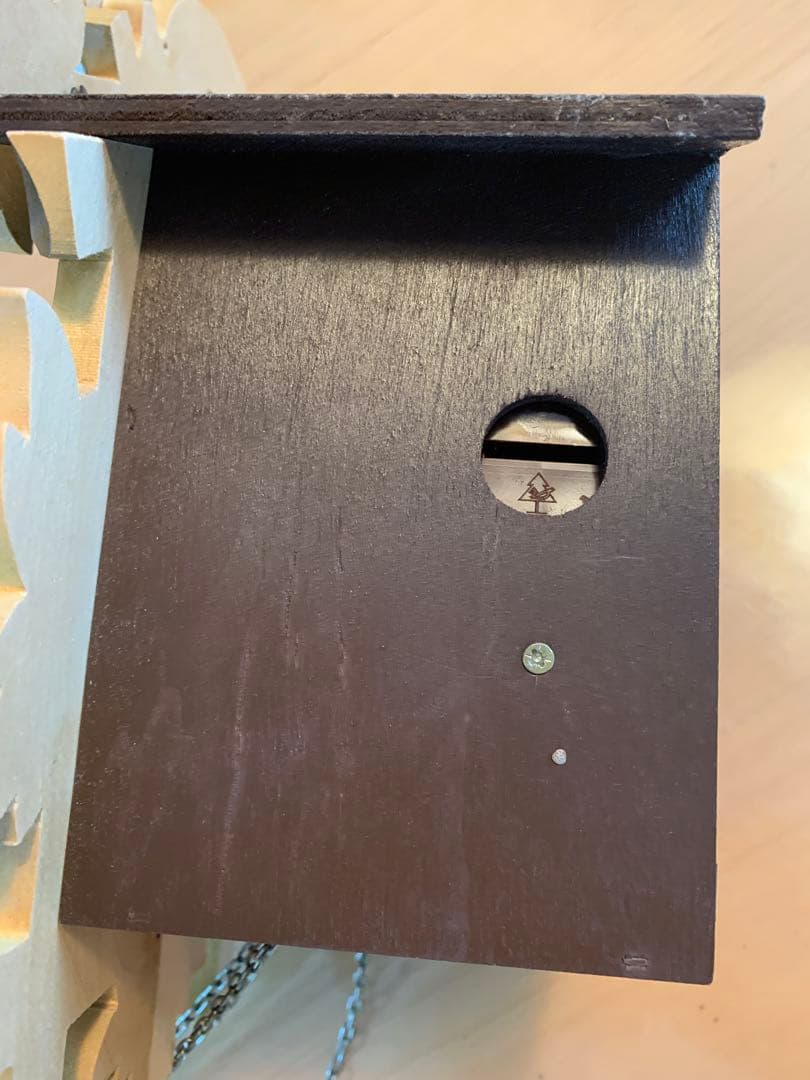 鳩時計　カッコウ時計　振り子付き掛け時計　おもり式　ドイツ　シュナイダー