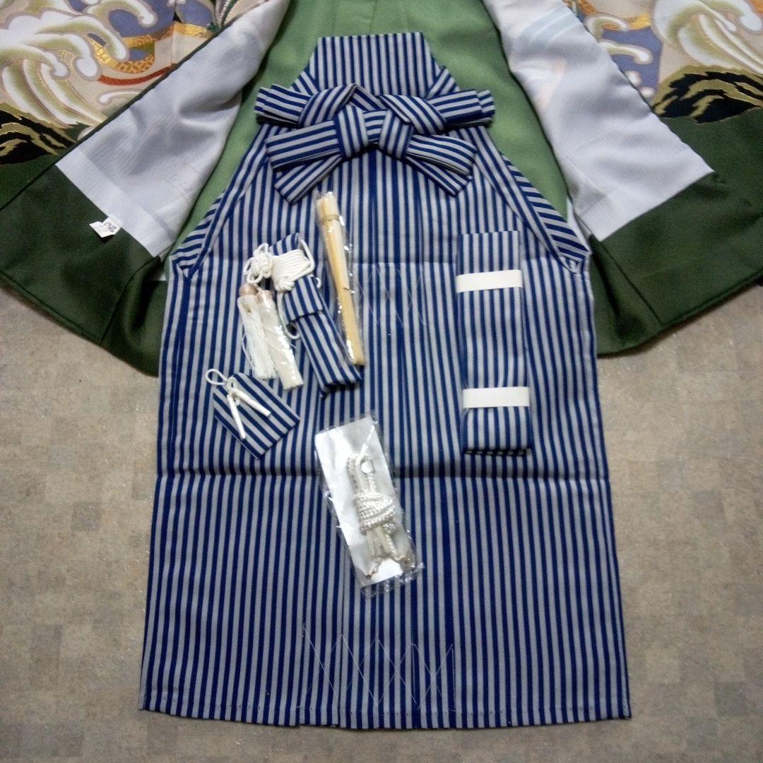 キャンディ様ご成約‼️新品袴セット付き【七五三5歳用】羽織袴セット