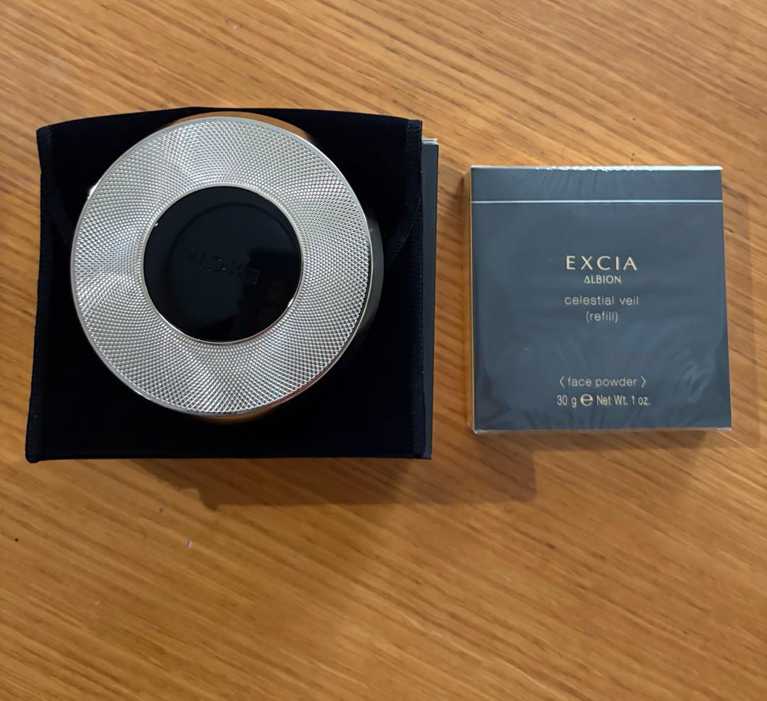 エクシア セレスティアル ヴェール ⭐︎パフ付ケース＋レフィル新品　田中みなみ
