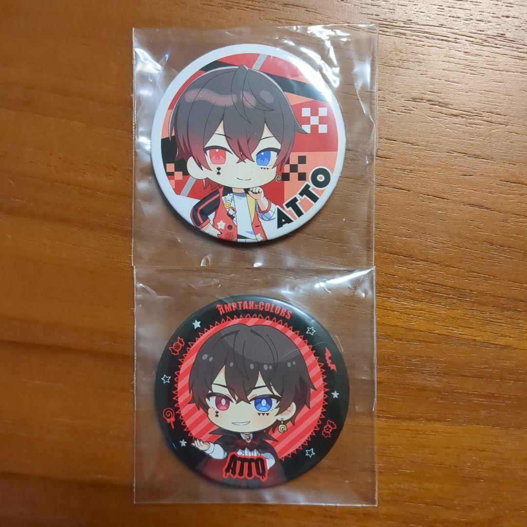 AMPTAK×COLORS あっとくん 缶バッチ ミニキャラ ATTO - メルカリ