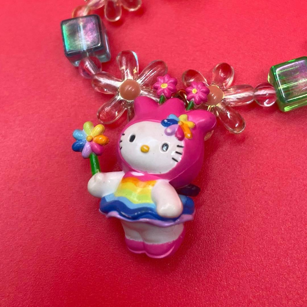 希少‼️激レア レインボーフェアリーキティ チャーム 虹 妖精 レア