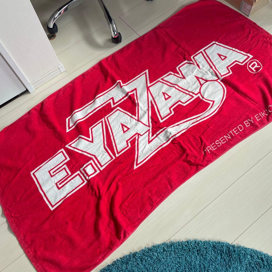 矢沢永吉 E.YAZAWA タオル 赤 1450×760 - メルカリ