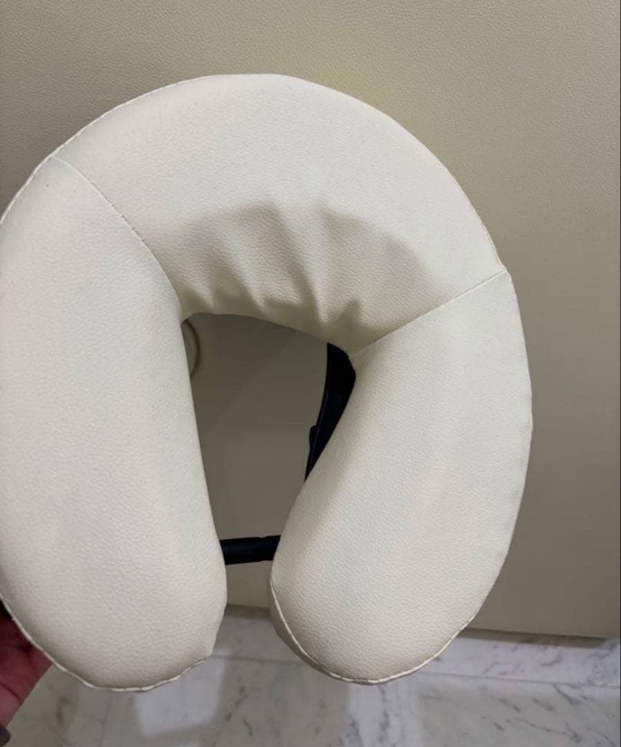 折りたたみベッド 185cm クリーム色