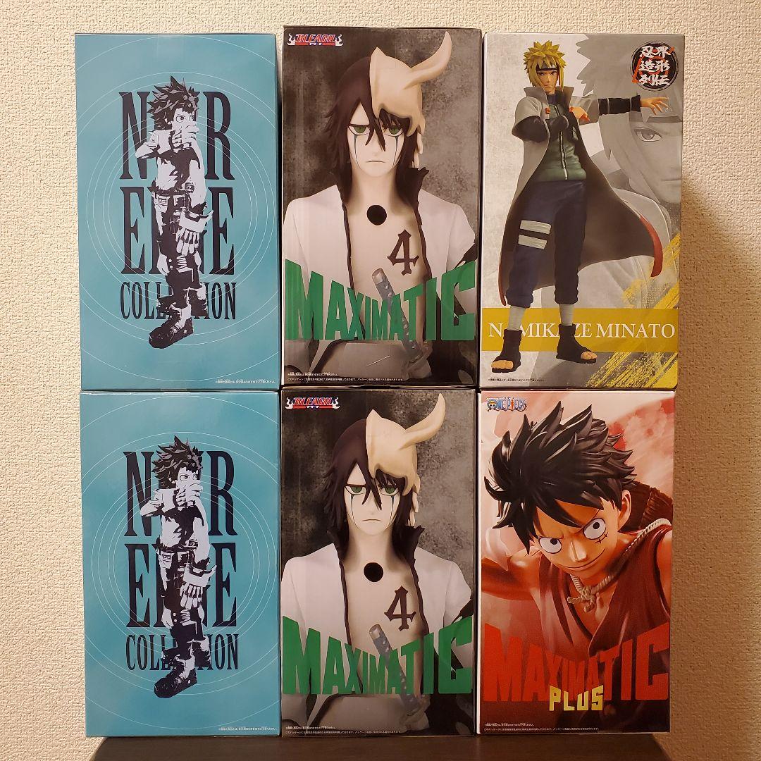 僕のヒーローアカデミア BLEACH NARUTO ワンピース フィギュアセット