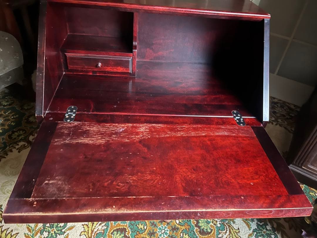 九州民芸家具 ライティングビューロー ライティングデスク アンティーク 机