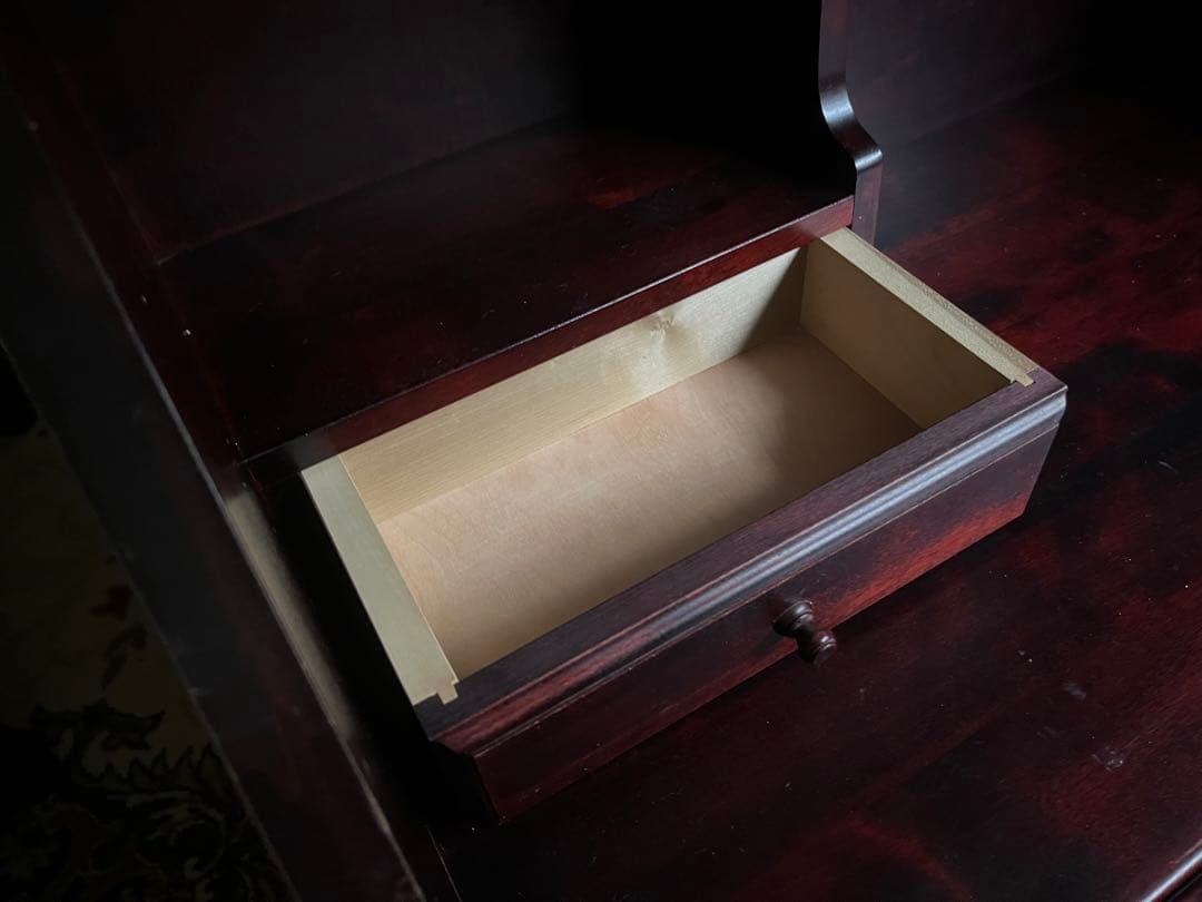 九州民芸家具 ライティングビューロー ライティングデスク アンティーク 机