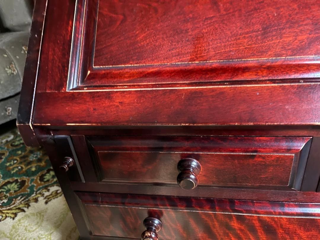 九州民芸家具 ライティングビューロー ライティングデスク アンティーク 机