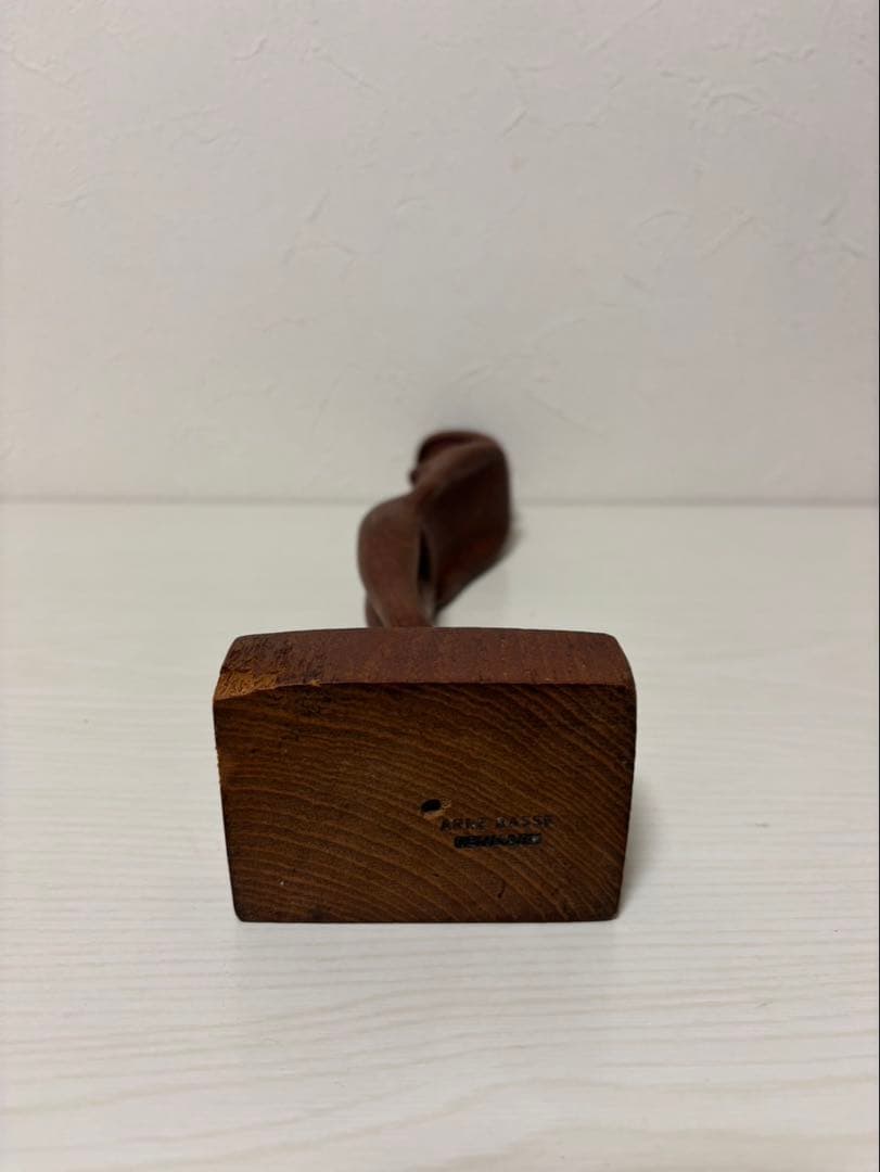 デンマーク製 ARNE BASSE 木彫り裸婦像 オブジェ　北欧ヴィンテージ