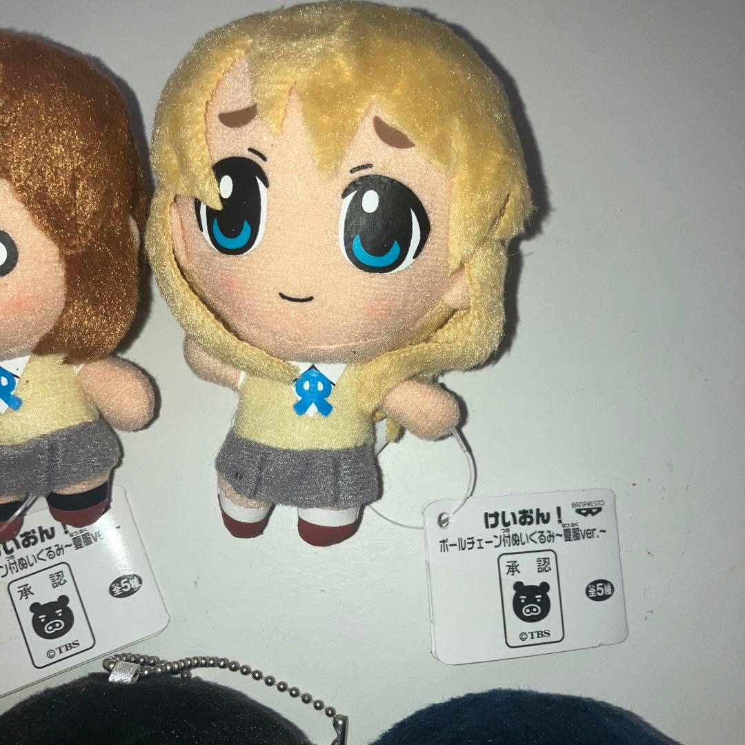 けいおん ボールチェーン付ぬいぐるみ - メルカリ
