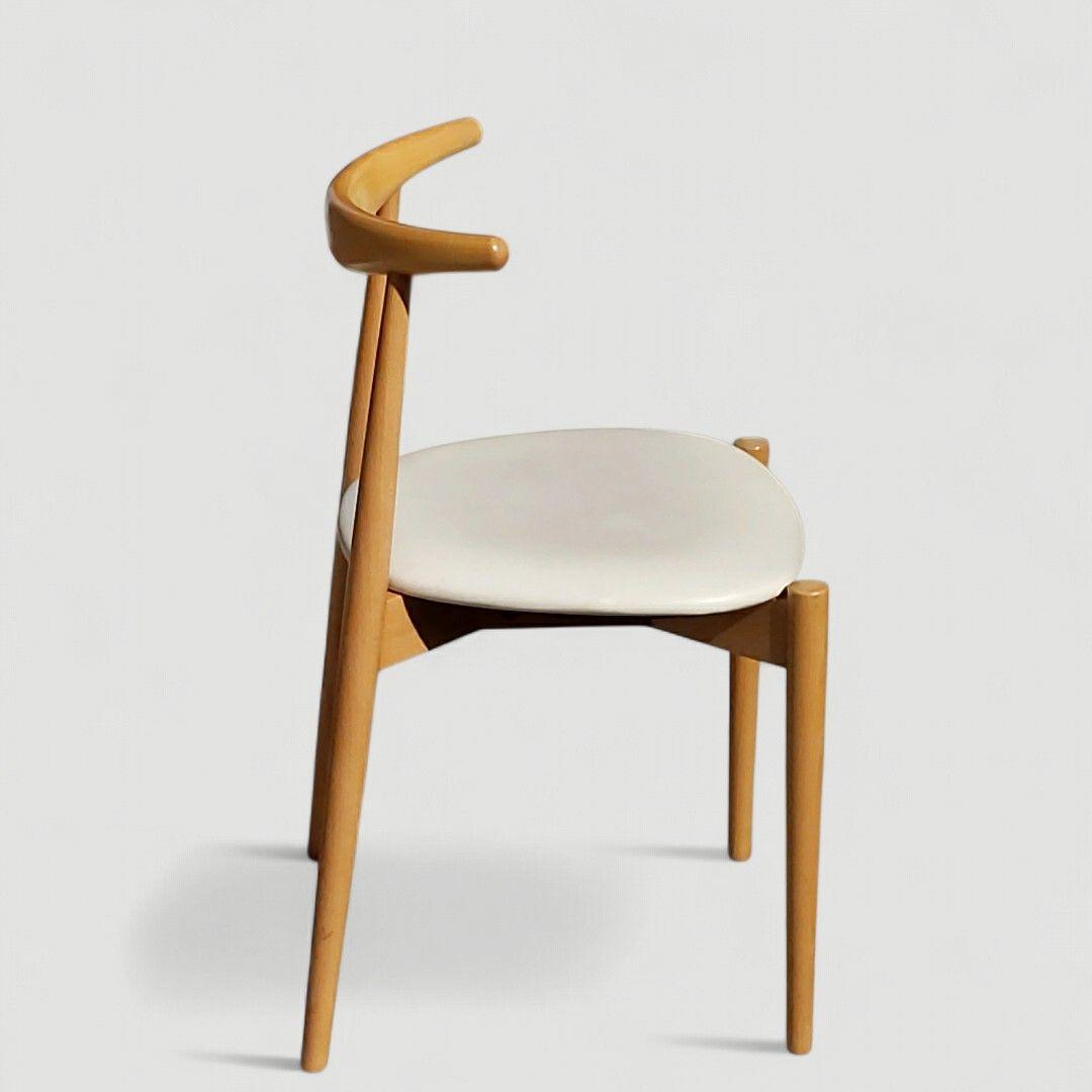 秋田木工 曲木 ダイニングチェア No.0808 IDC大塚家具 ホワイト ①