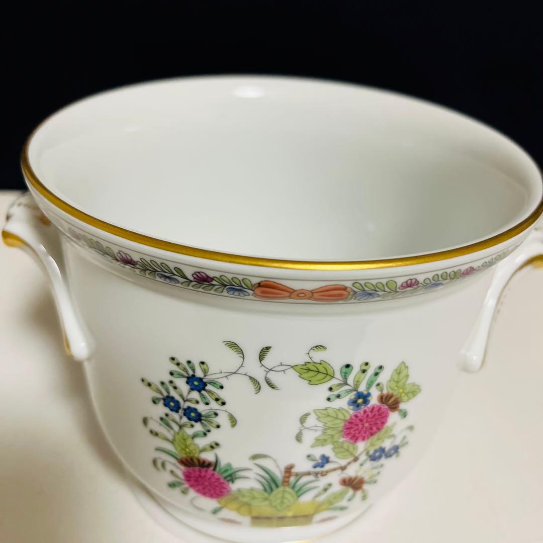 ヘレンド    インドの華　多彩色　マルチカラー　鉢