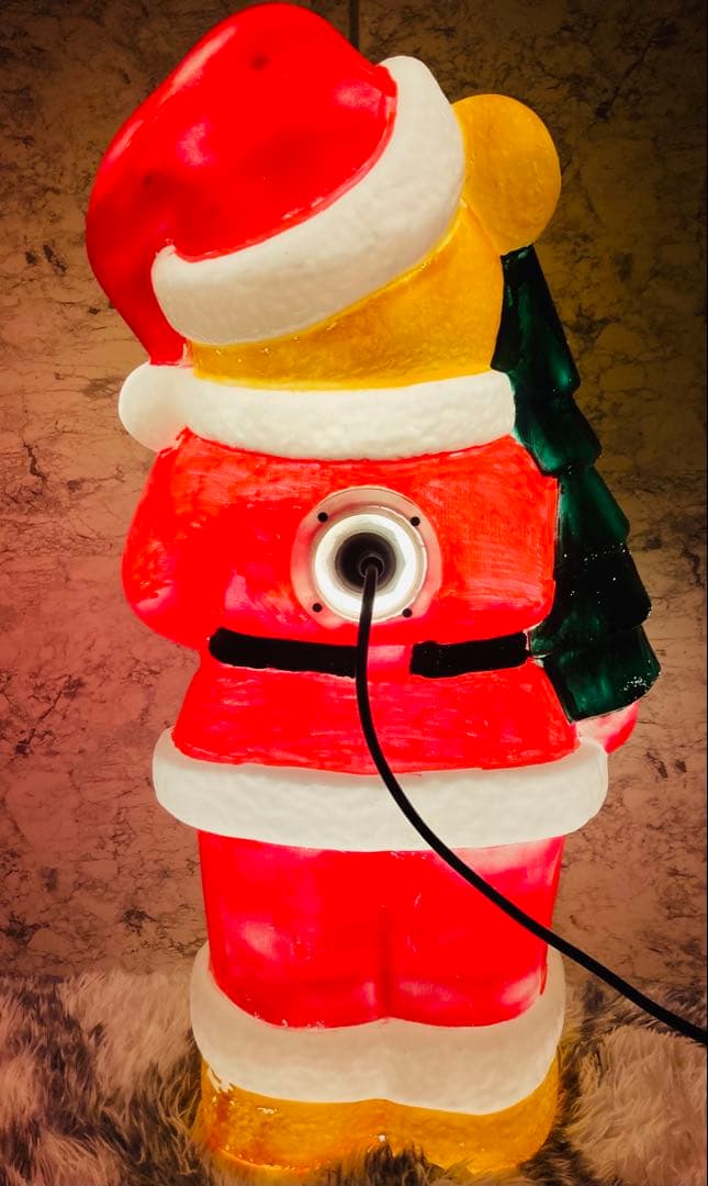 ✨必見❗️クリスマス 〝可愛〟サンタ衣装 クマのイルミネーション ✨