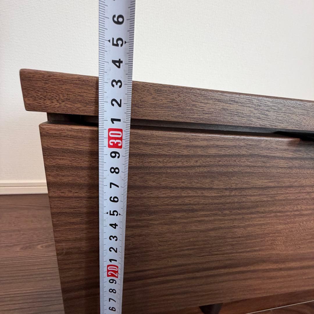 【美品】ニトリ テレビ台　ローボードエトナ140LB MBR