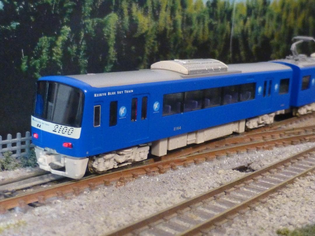 GreenMax 京急2100系 「ブルースカイトレイン」8両セット ジャンク