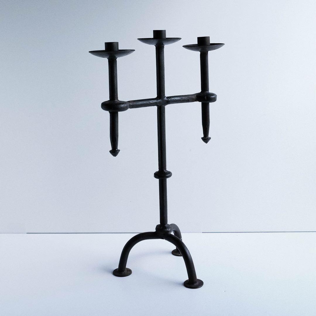 燭台　民藝　フォークアート　アジアン　インド