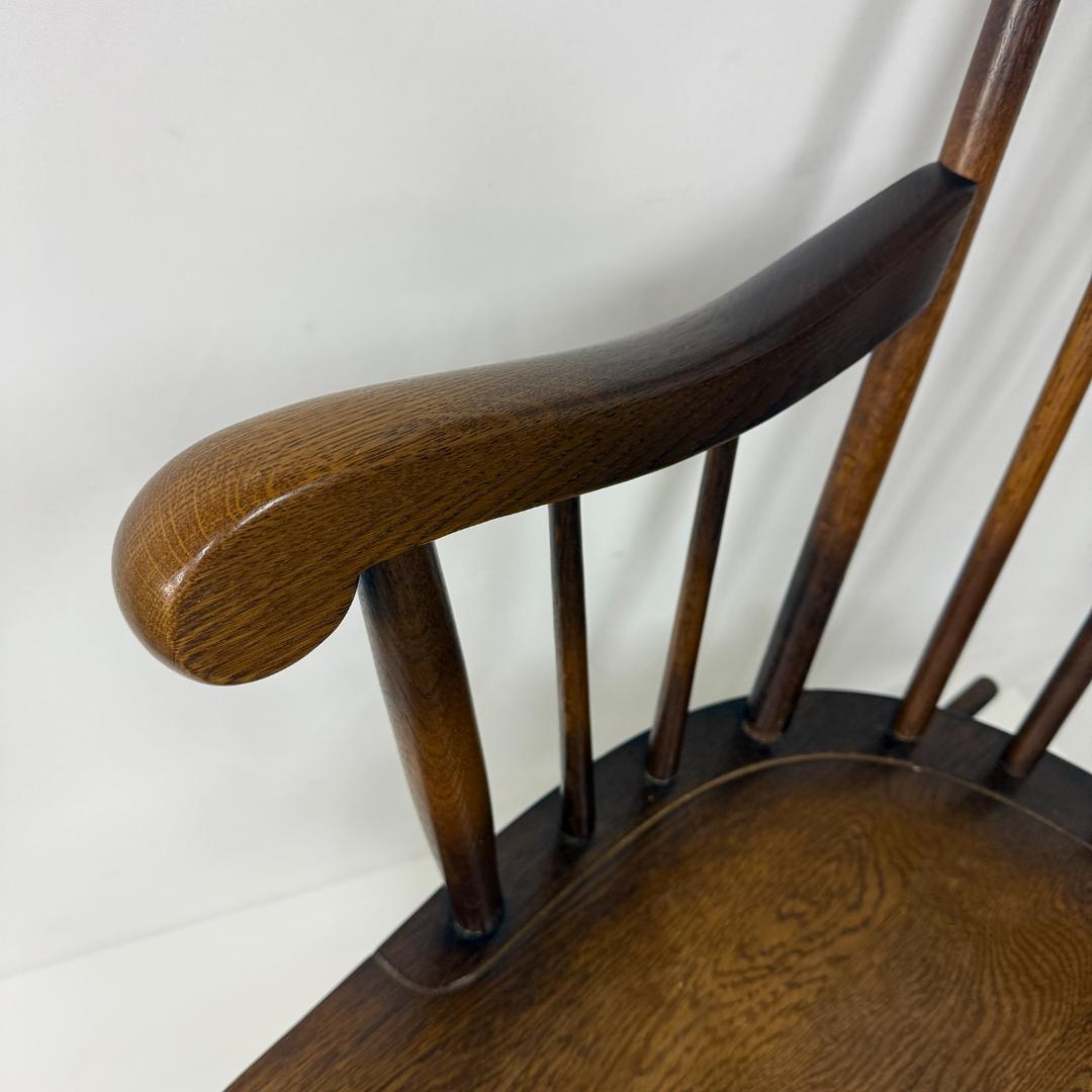 飛騨産業 キツツキ マーク ロッキングチェア 無垢 ビンテージ