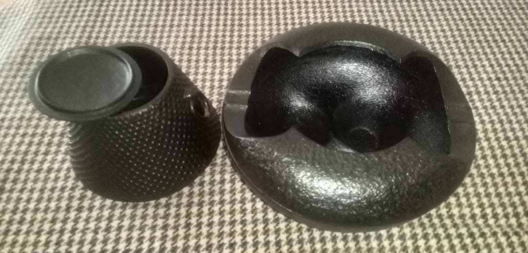 南部鉄器煙草入れ付き灰皿 新品未使用