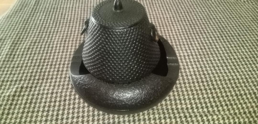 南部鉄器煙草入れ付き灰皿 新品未使用