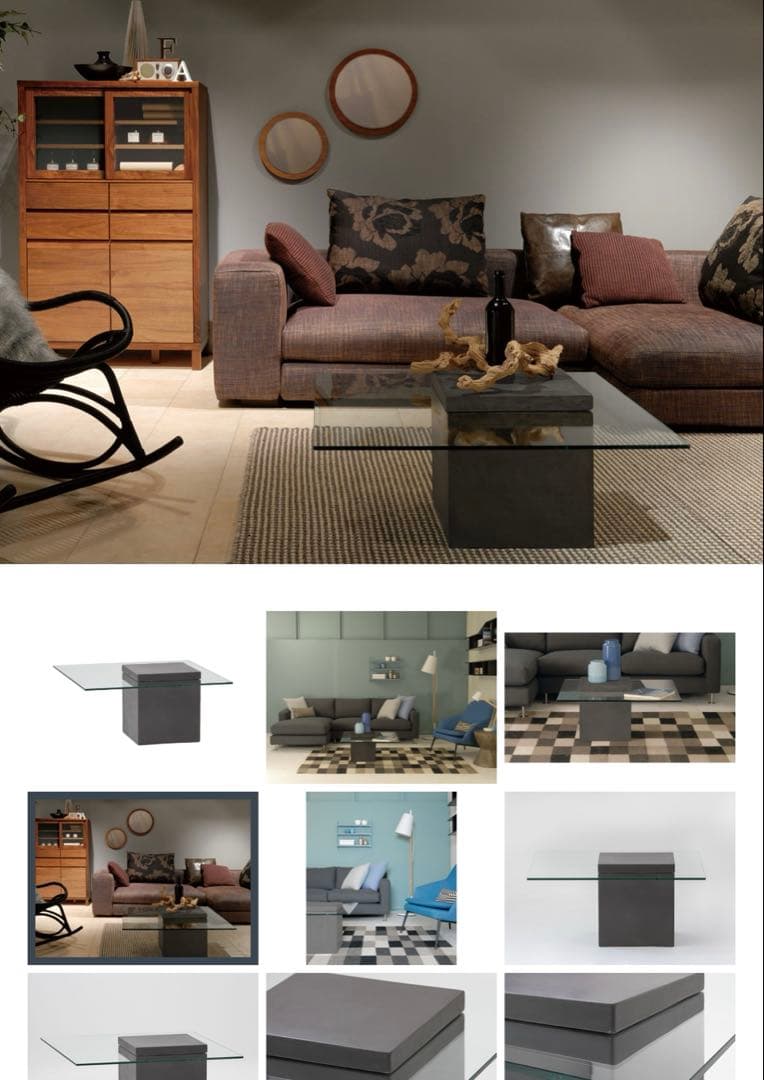 センターテーブル・ローテーブル moda en casa FLYING table