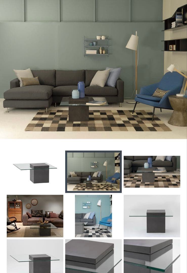 センターテーブル・ローテーブル moda en casa FLYING table