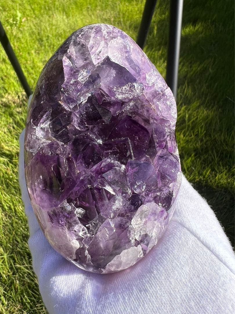 A187 高品質アメジストドーム クラスター ウルグアイ産 パワーストーン