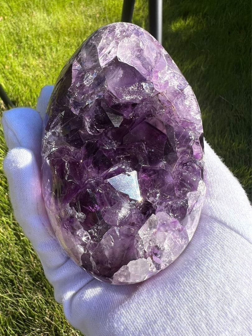 A187 高品質アメジストドーム クラスター ウルグアイ産 パワーストーン