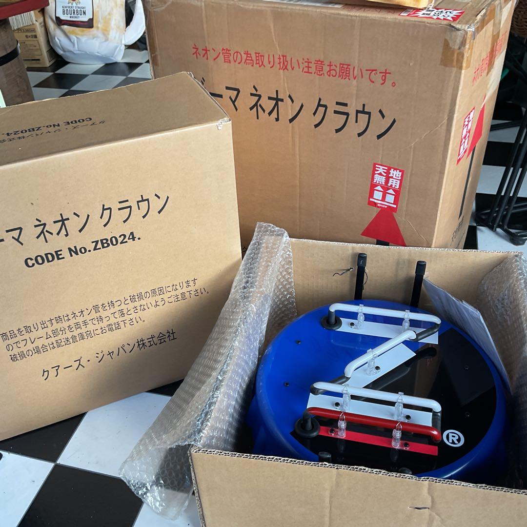 ⭕️かずぴーZIMA ジーマ 王冠型ネオン ネオンライト ネオン(未使用)